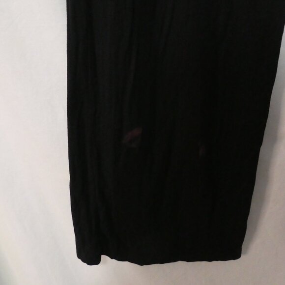 LA SENZA LINGERIE | large | Black Leggings With Pink Bow | *Bleach Spots On Leg - Picture 8 of 15